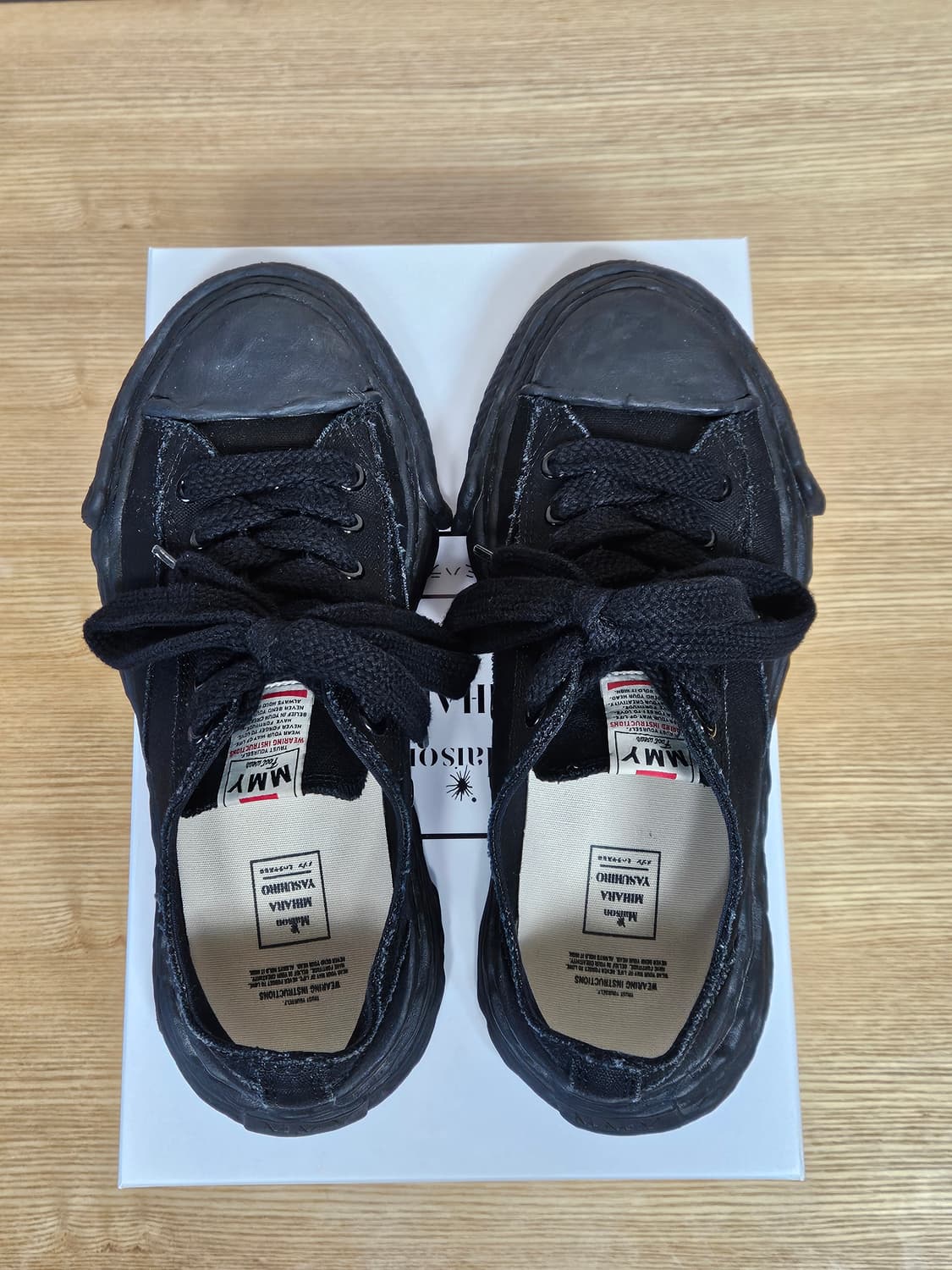 미하라야스히로 피터슨 OG 솔 캔버스 블랙 상품이미지8