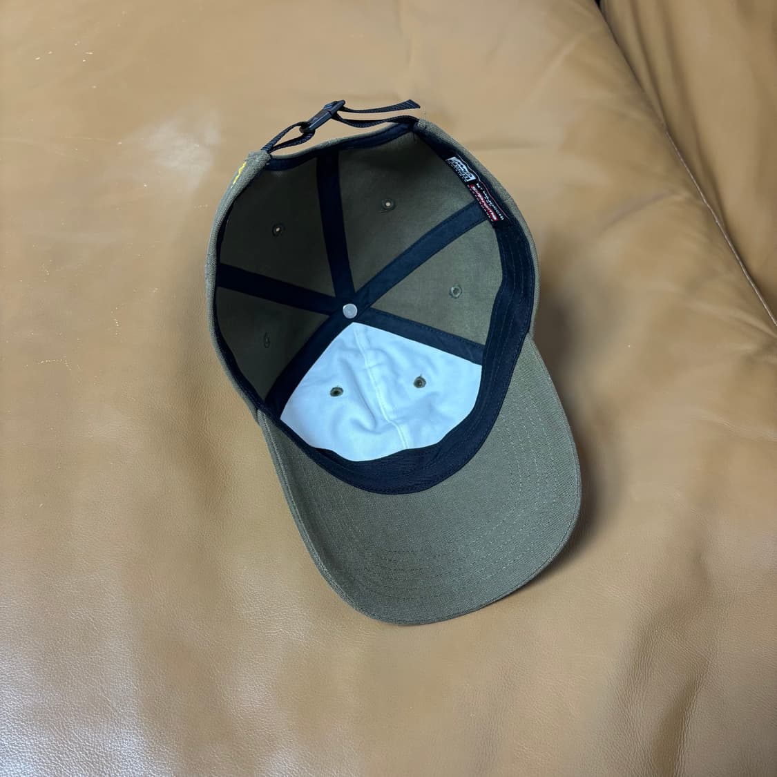 슈프림 6패널 볼캡 모자 코듀라 올리브 상품이미지6