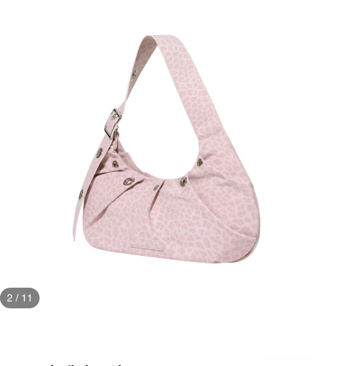 포어필 캐리라이트 호보백 레오파드 핑크 상품이미지2