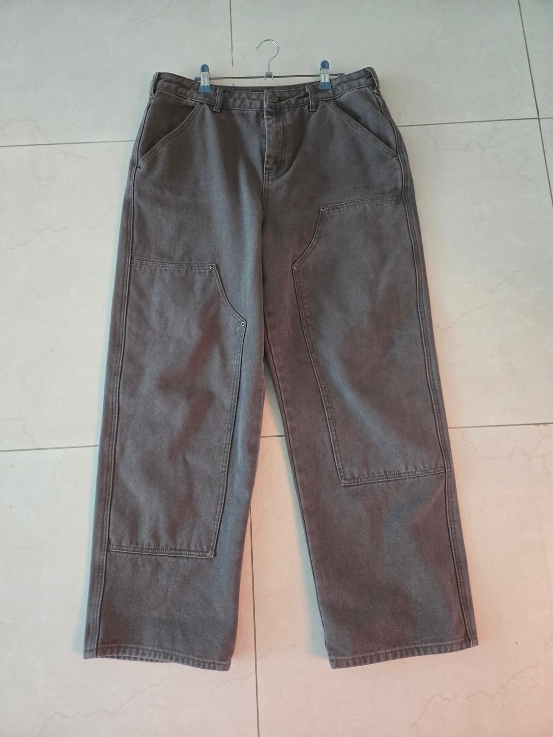 토피와이드 밤색 데님 팬츠 34 상품이미지1