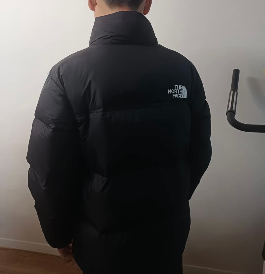 노스페이스 1996 눕시 패딩 블랙 새상품 상품이미지2