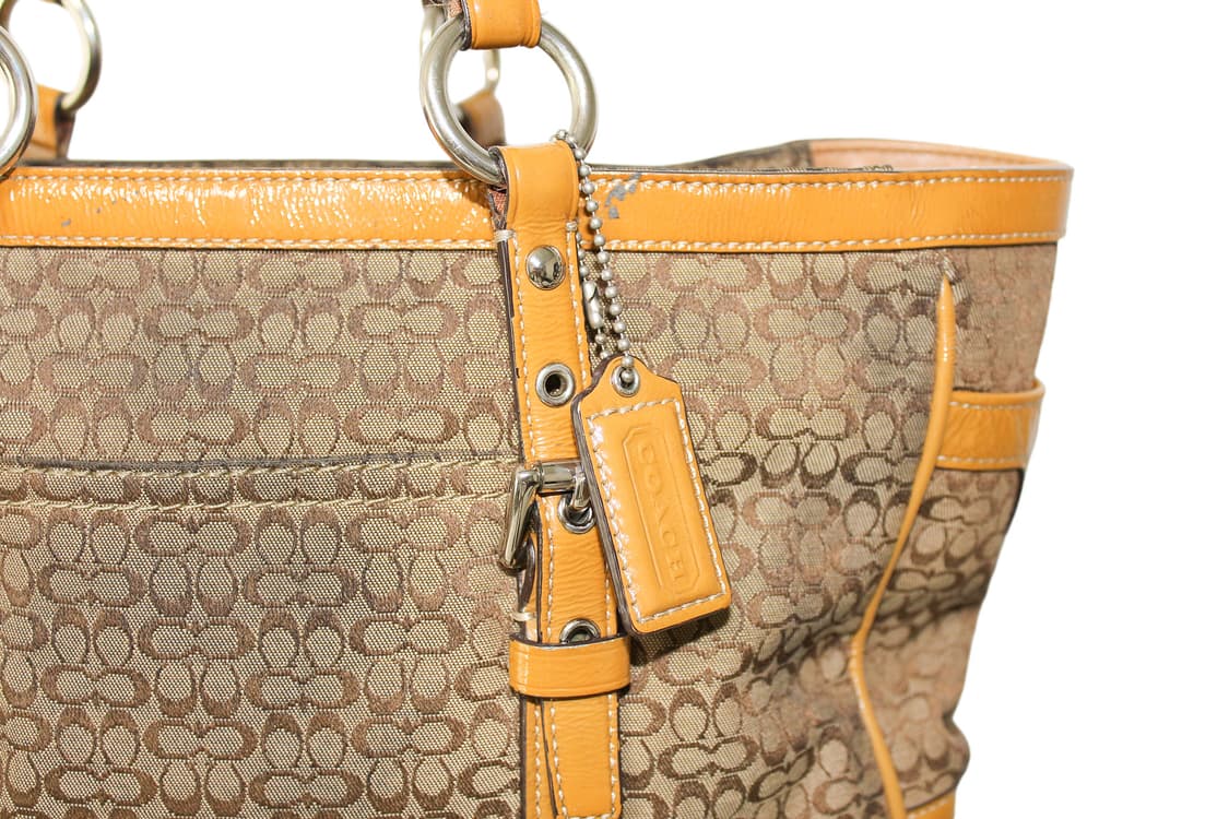 2000s COACH Y2K 코치 모노그램 토트백 상품이미지5