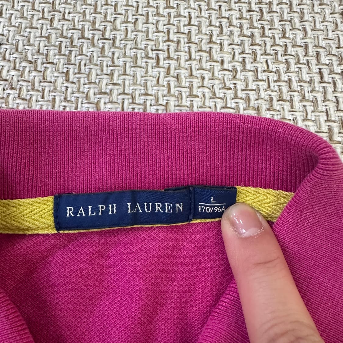 L 폴로랄프로렌 빅포니 폴로 셔츠 0407D 상품이미지2