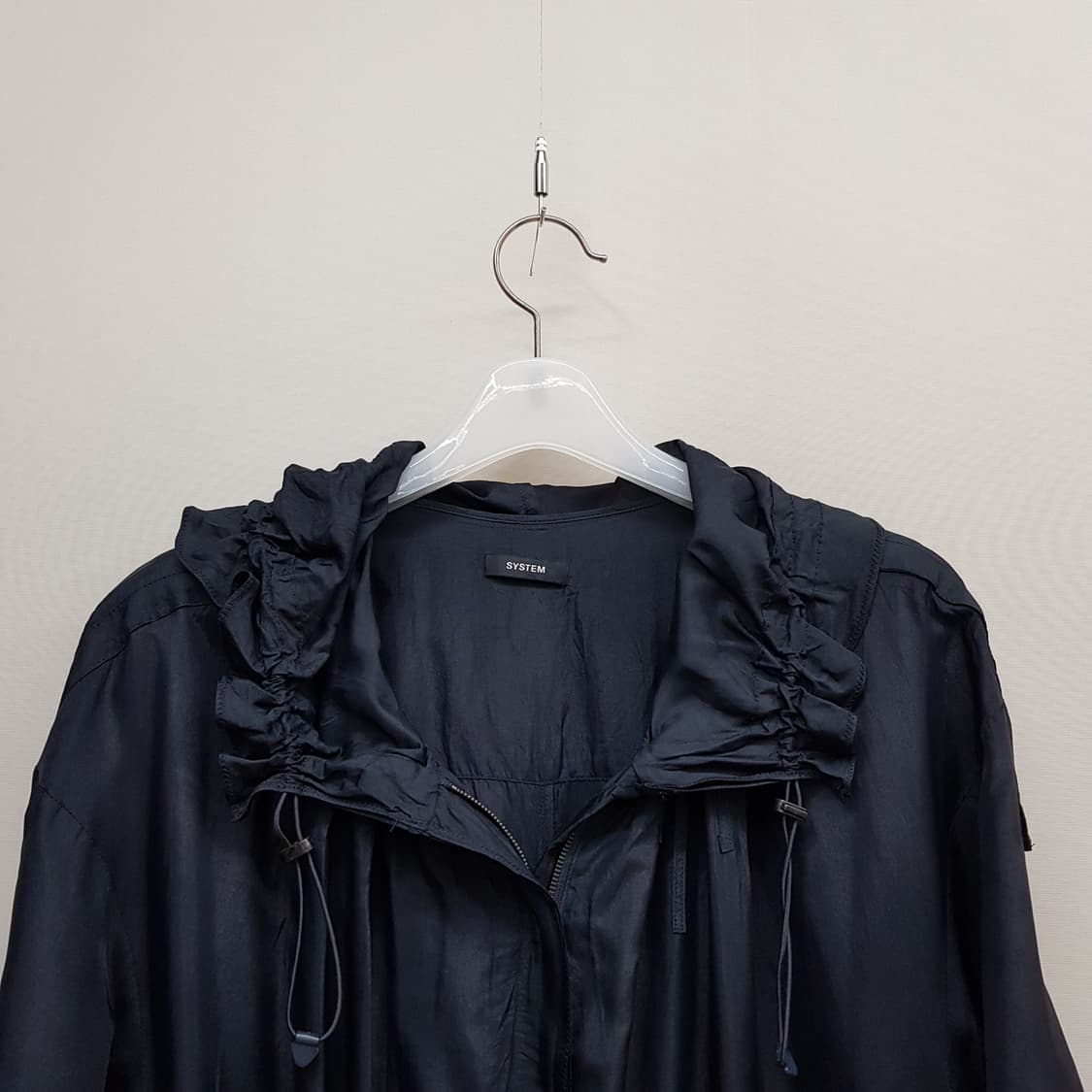 한섬 시스템 2021 후드 스트링 원피스 82-94-160사이즈 상품이미지2