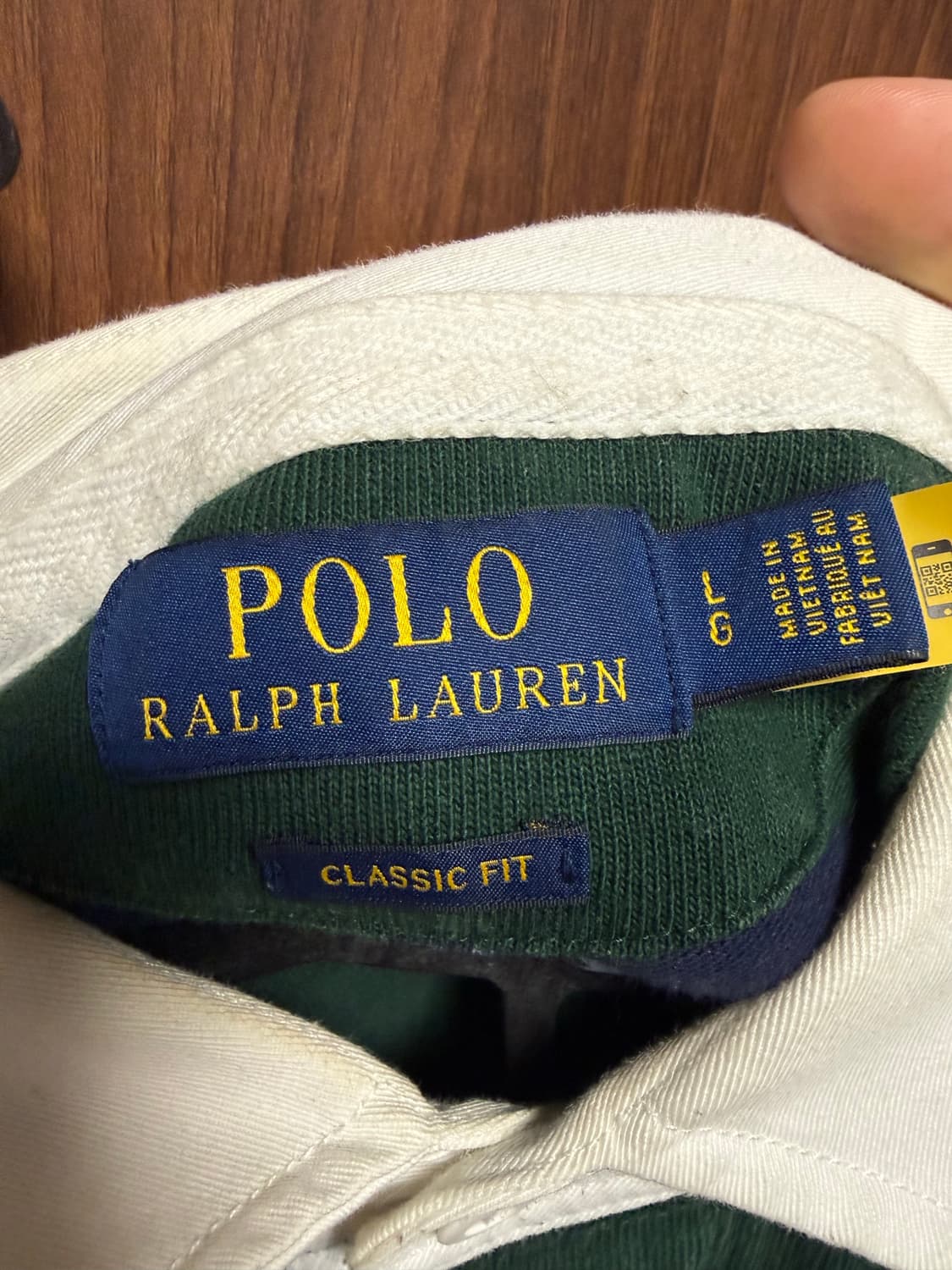 폴로 스트라이프 럭비셔츠 상품이미지2