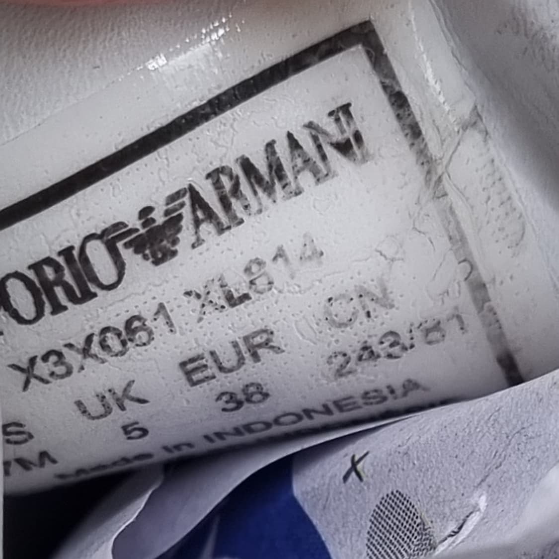 엠포리오 아르마니 여성스니커즈240 상품이미지6