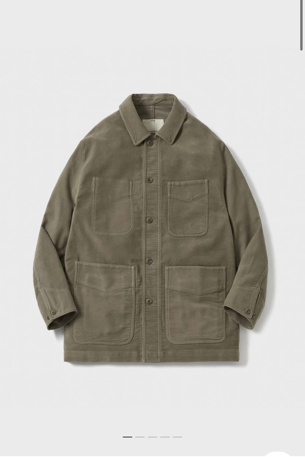 (1) 포터리 몰스킨 워크자켓 다크러벳 상품이미지1