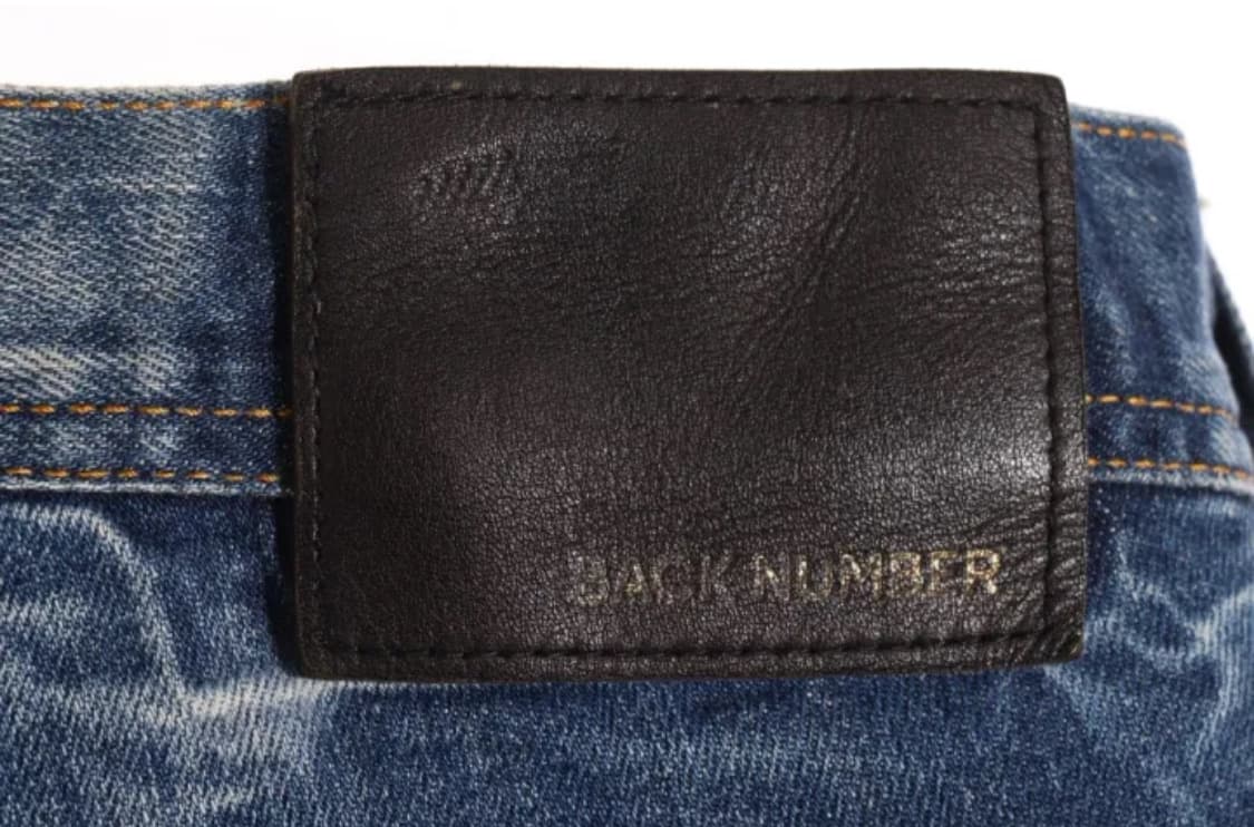 BACK NUMBER 데님 팬츠 M 상품이미지6