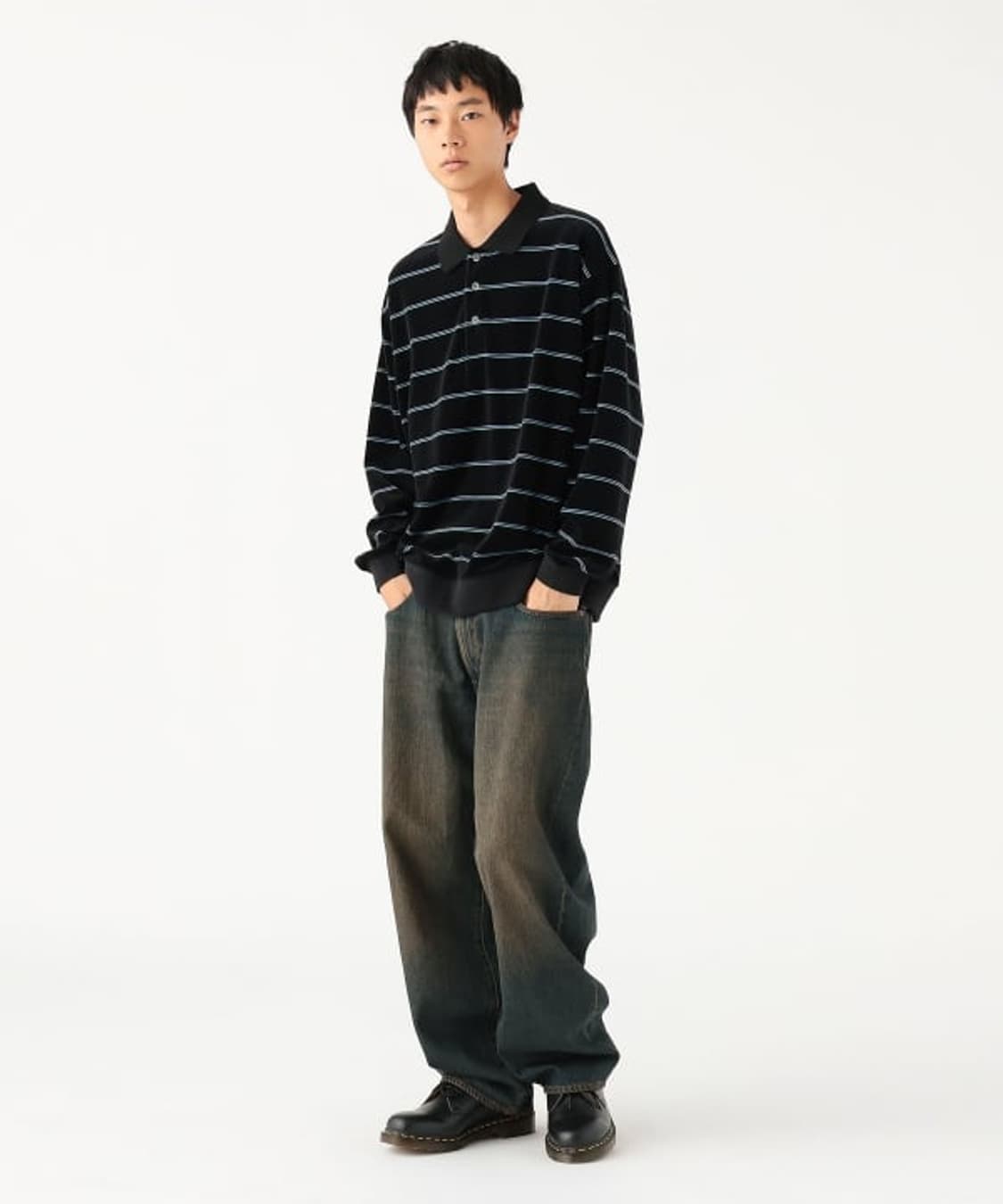 BEAMS Wide Denim Pants 상품이미지4