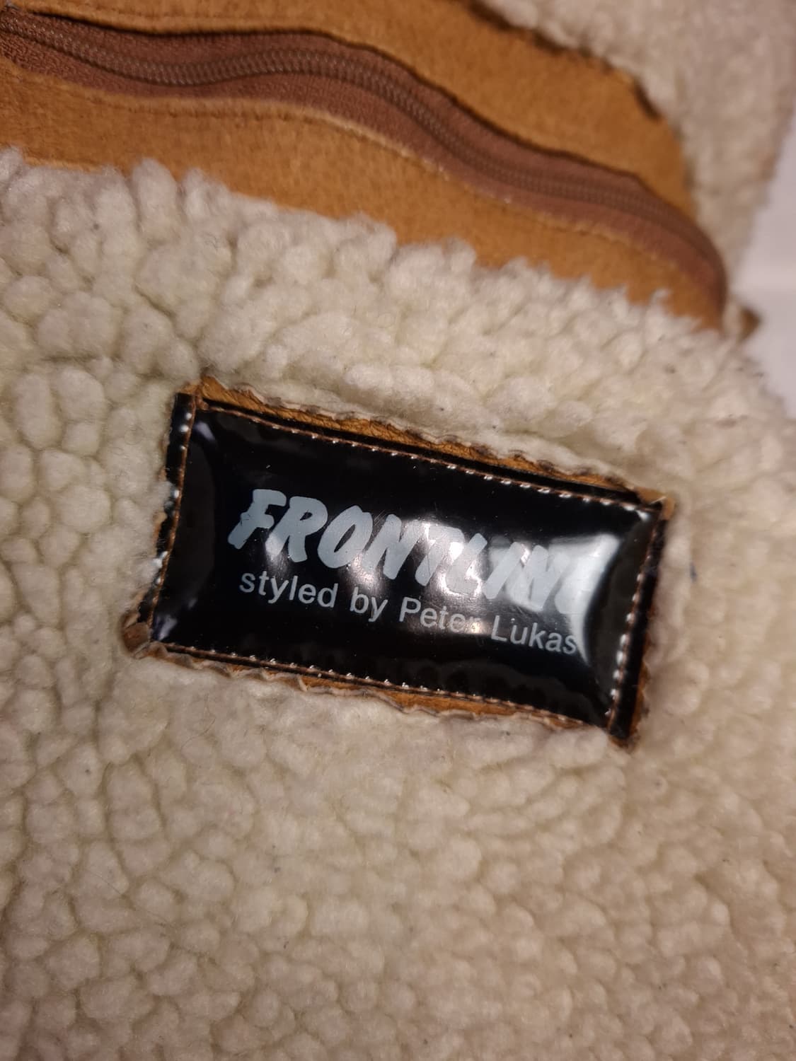 80's 빈티지 리얼스웨이드 나바호 쉐르파 자켓 상품이미지2