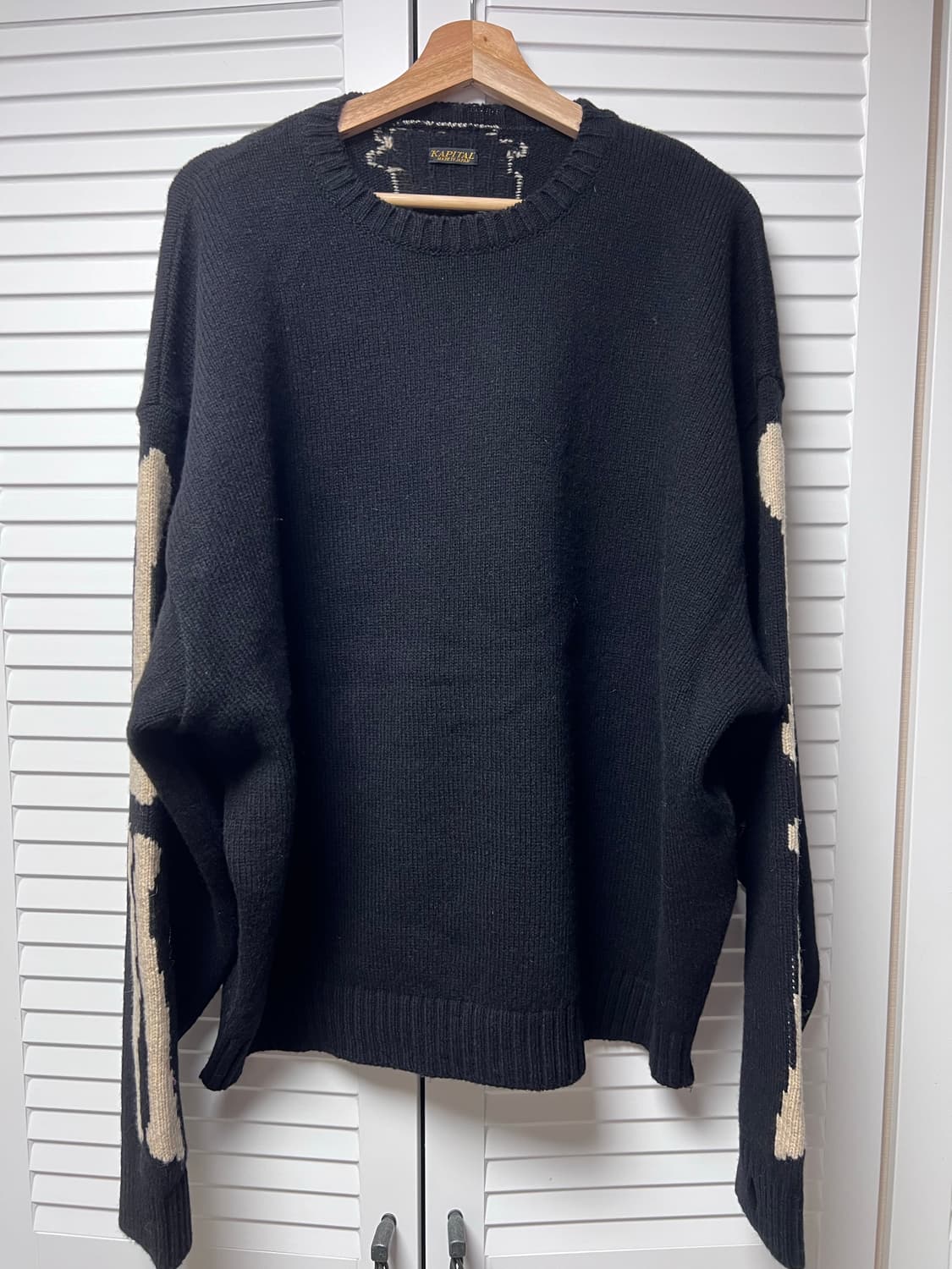 [3] 캐피탈 본니트 울 본 크루넥 스웨터 상품이미지1