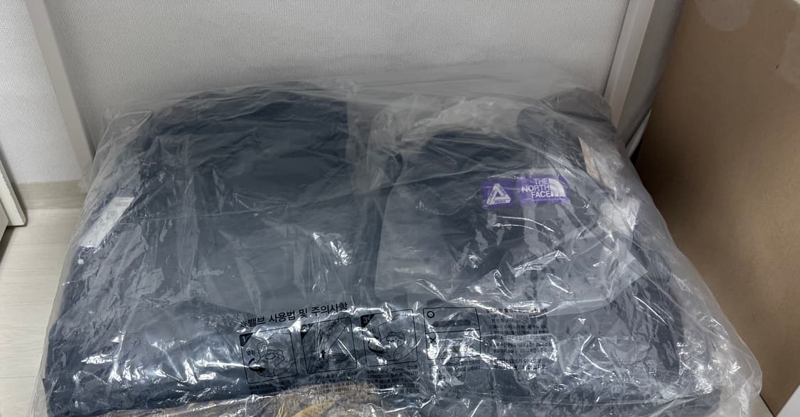 L,XL팔라스x(그레이)노스페이스 퍼플라벨 패딩,자켓,모자 상품이미지1