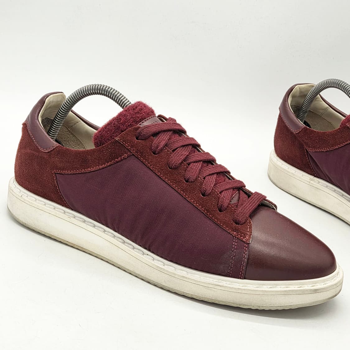 브루넬로 쿠치넬리 로우탑 스니커즈 버건디 (42 1/2) 상품이미지5