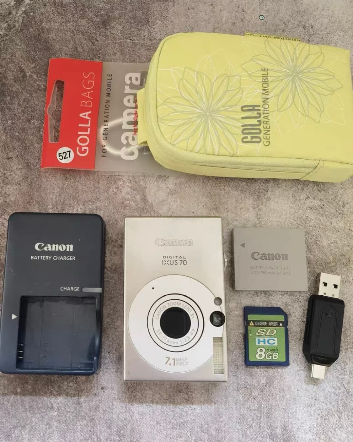 A급)캐논 익서스 70 CANON IXUS 70 빈티지 디지털카메라 디카 상품이미지6