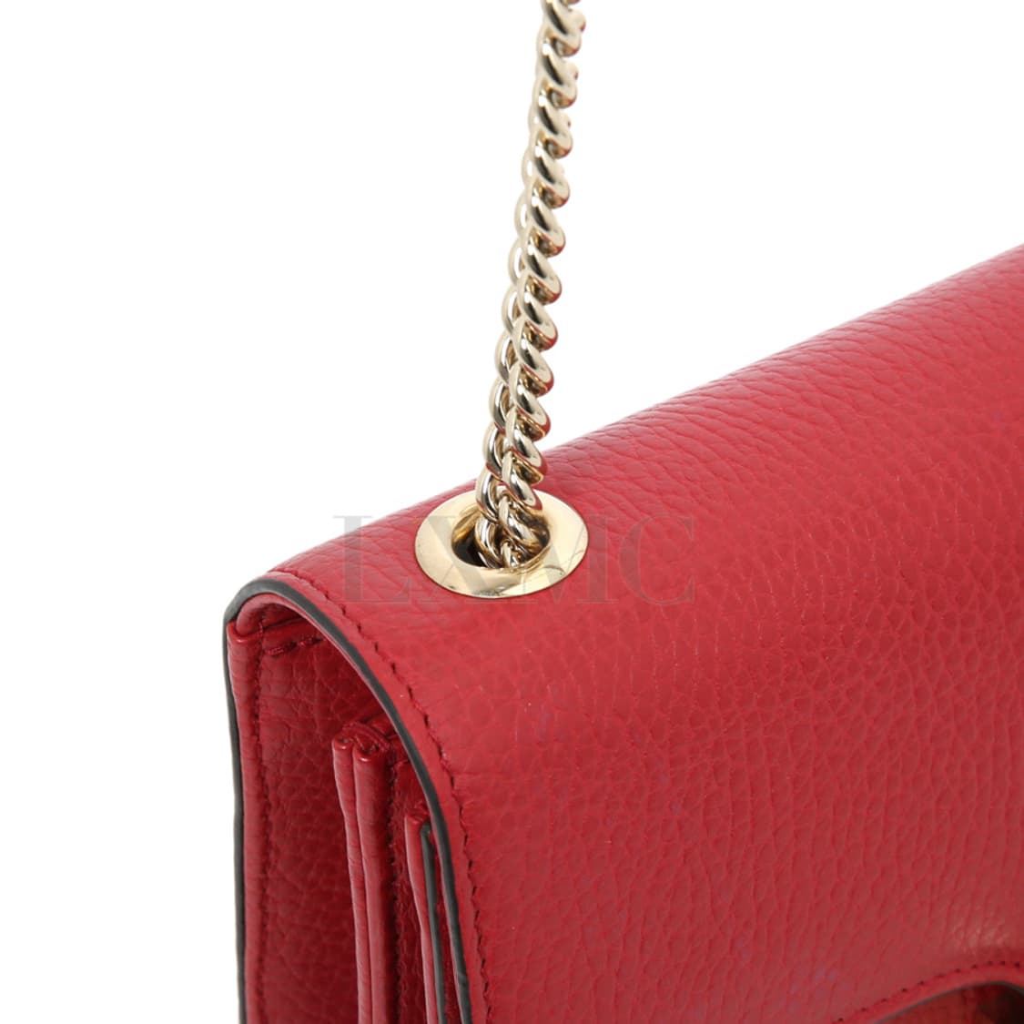구찌 인터로킹 체인 크로스백 레드 미니 체인백 510304 상품이미지7
