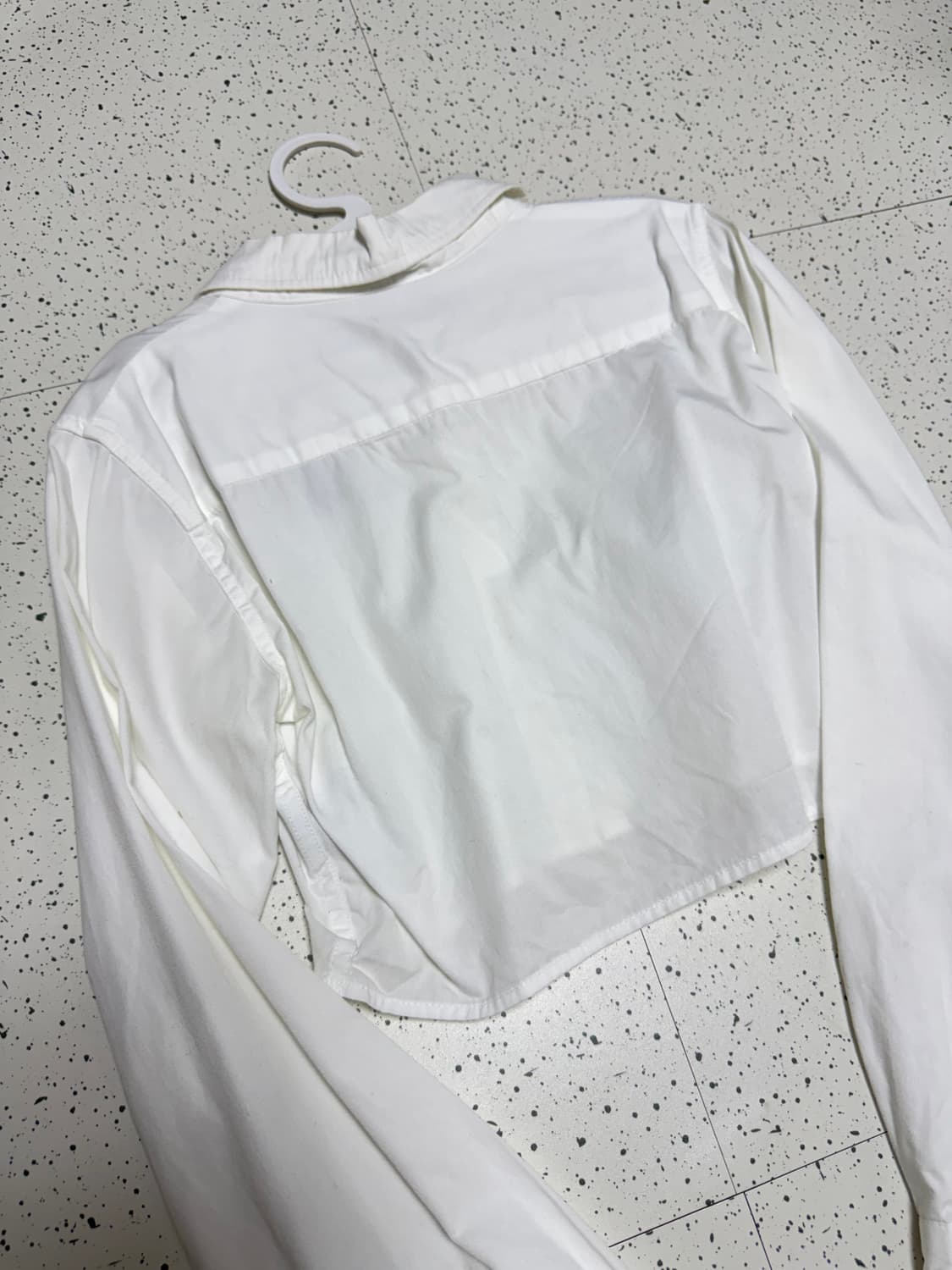 우알롱 크롭 셔츠 상품이미지3