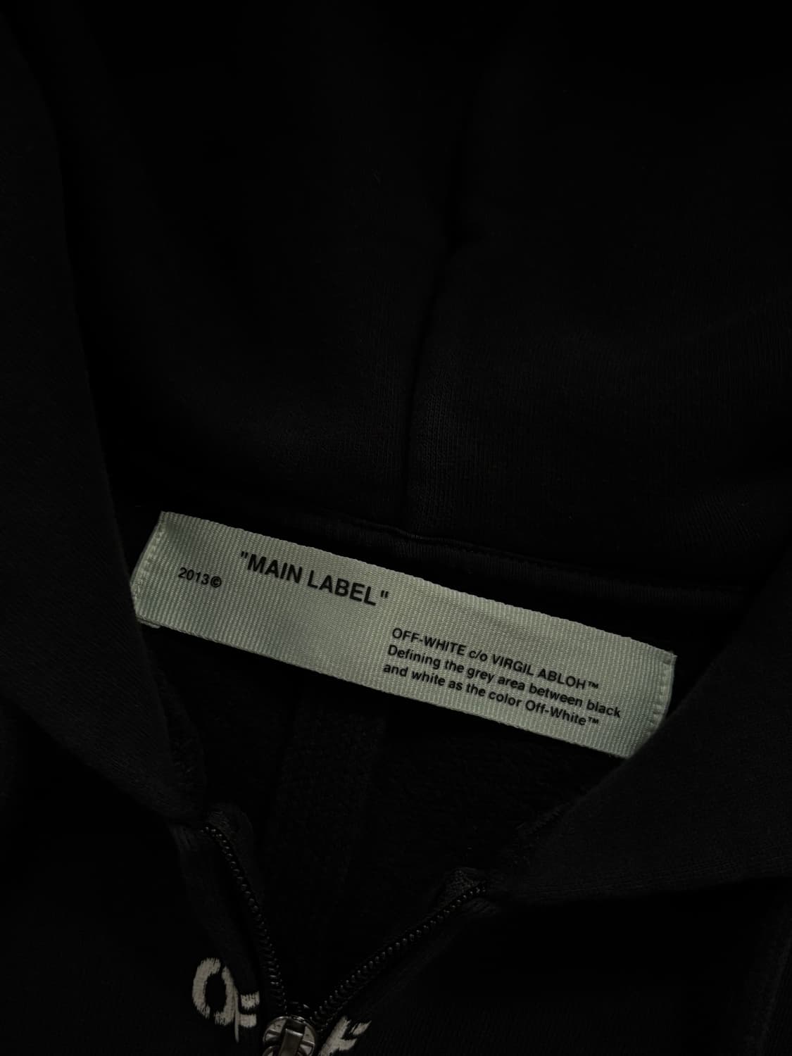 Off White 오프화이트 애로우 로고 숏 후드집업  상품이미지7