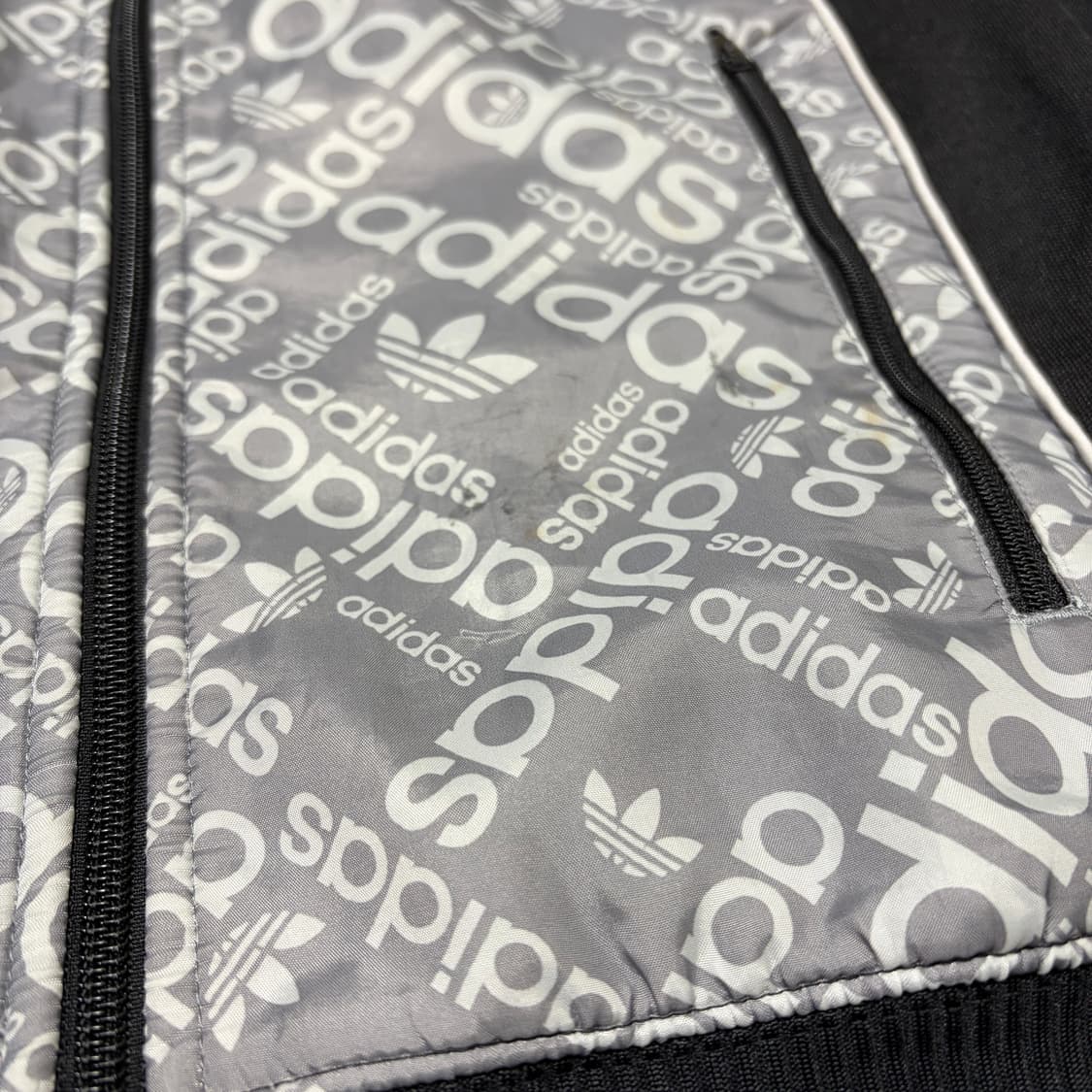 아디다스 로고 패턴 트랙탑 져지 상품이미지5