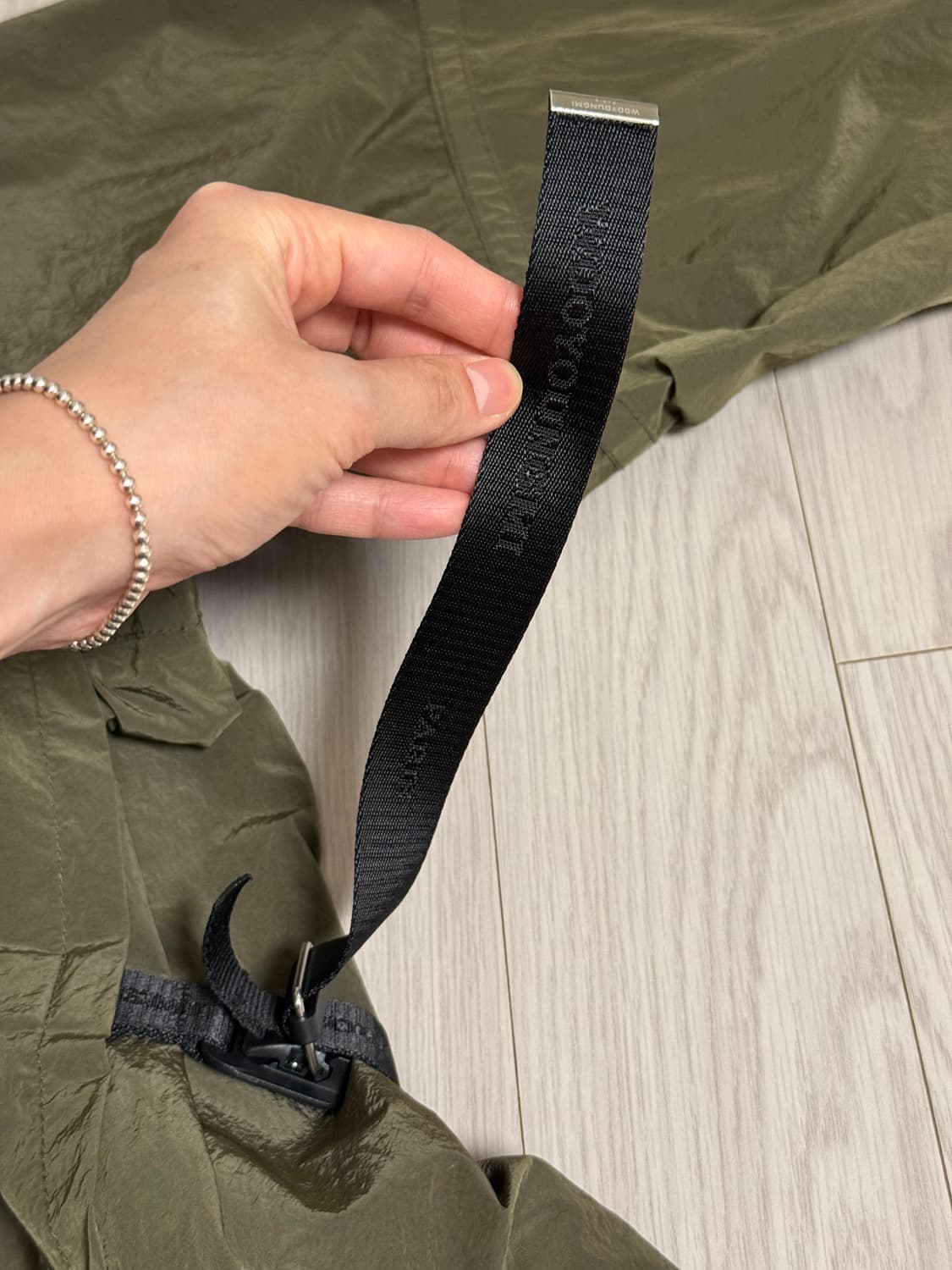 [46] 우영미 21ss 아노락 카키 색상 상품이미지6