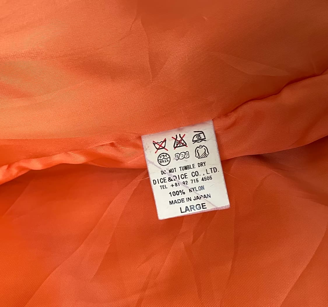 00’s Rettering nylon black MA-1 상품이미지6