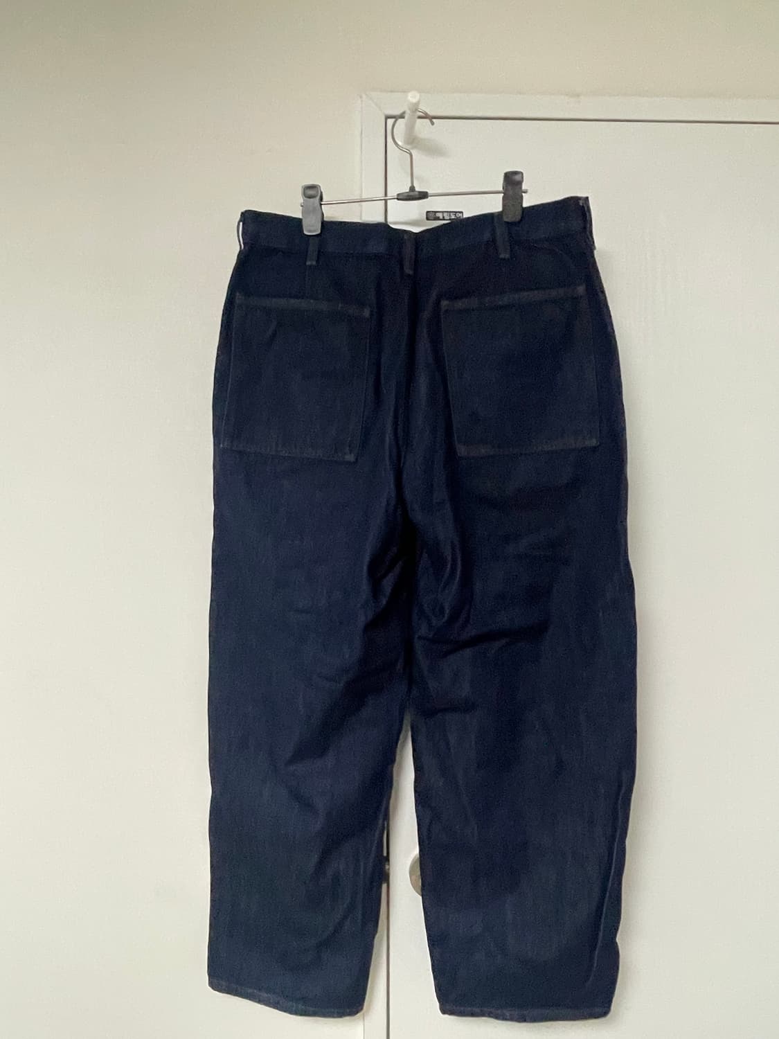 유니클로 와이드테이퍼드진 L 상품이미지3