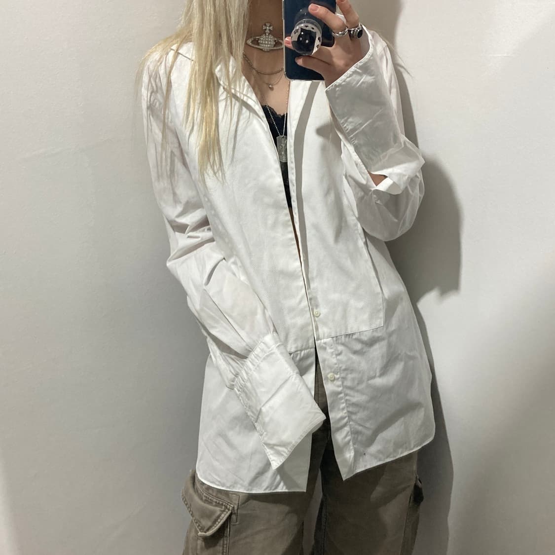 에르메네질도 제냐 베이직 솔리드셔츠 상품이미지1