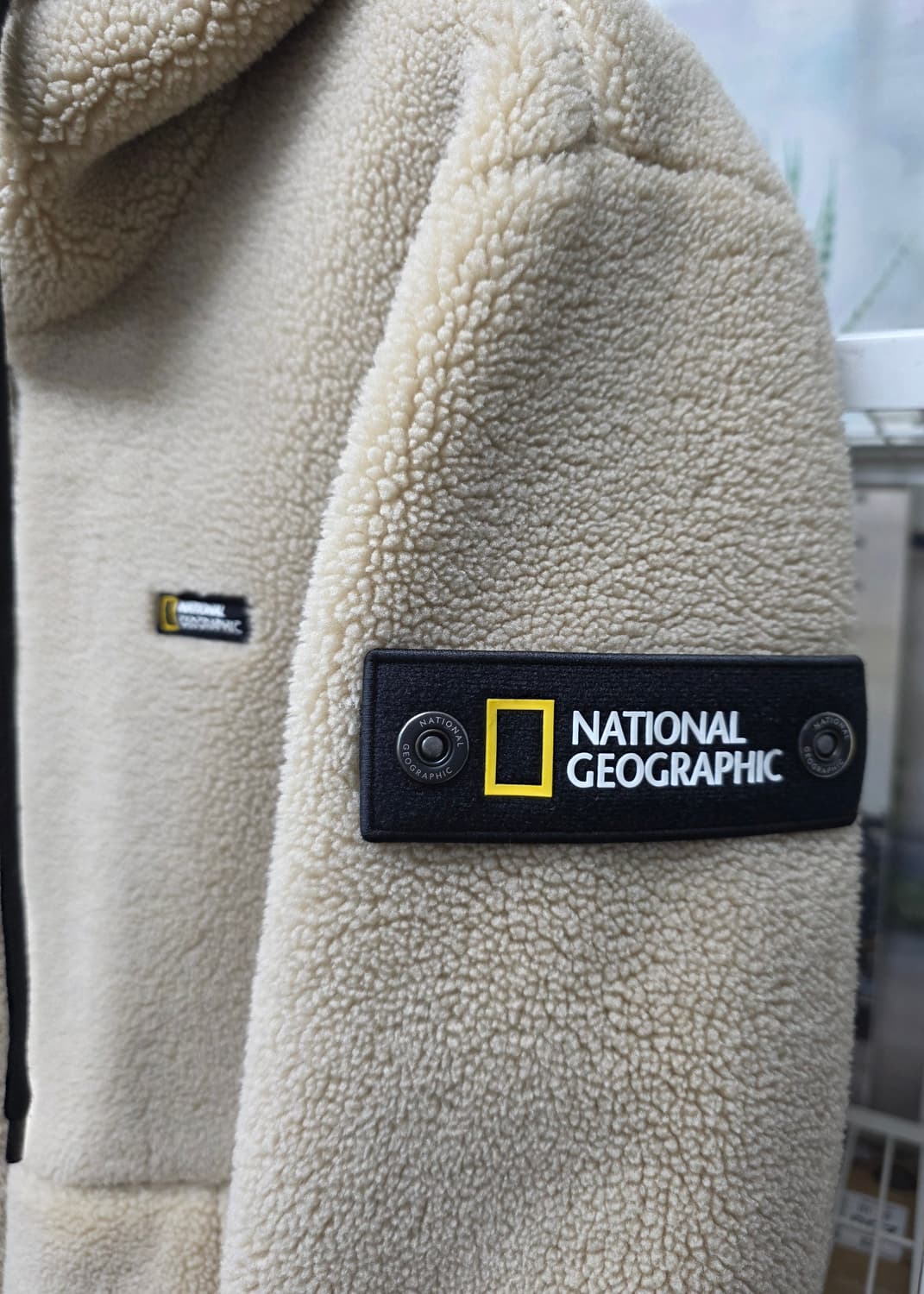 내셔널지오그래픽 후리스 M  플리스 코스토니 숏 뽀글이 풀집업 XD68 상품이미지3