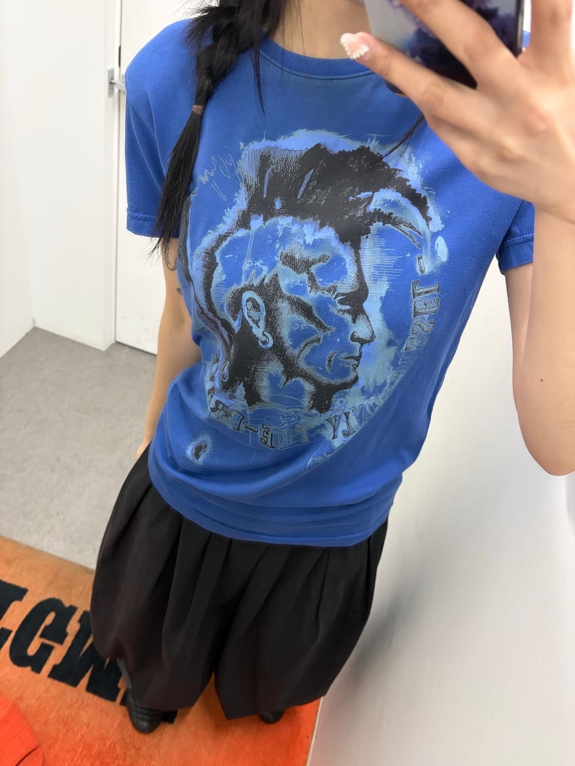 디젤 인디언 프린팅 반팔티 상품이미지4