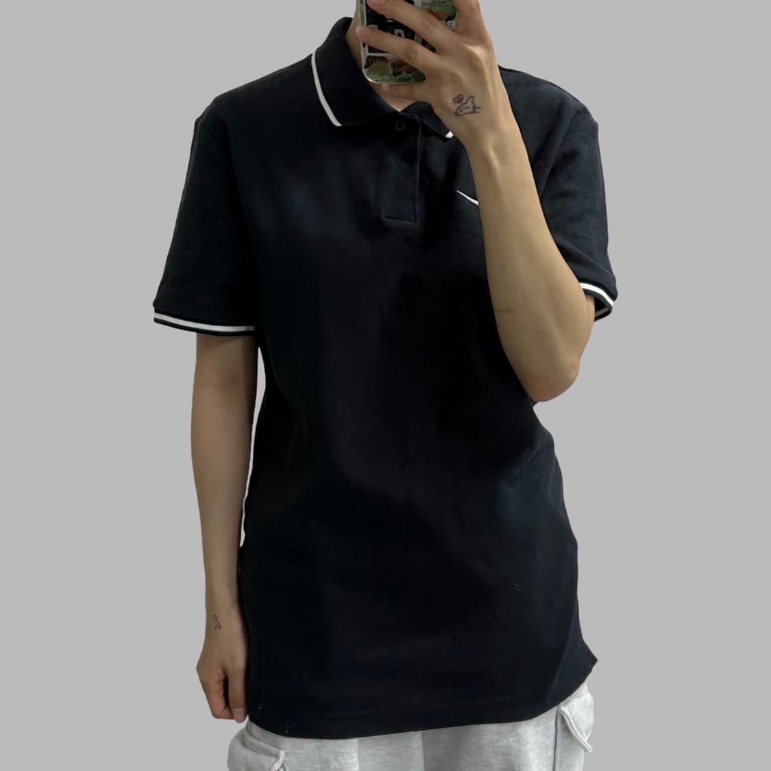 나이키 스우시 클럽19 반팔 카라티 pk티 상품이미지3