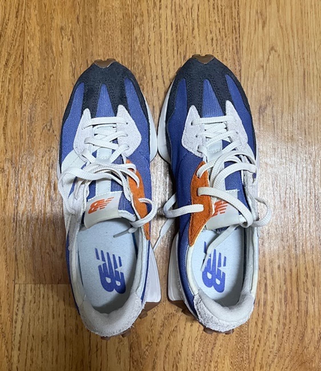 새상품 급 뉴발란스327 마그네틱 블루 265 상품이미지5