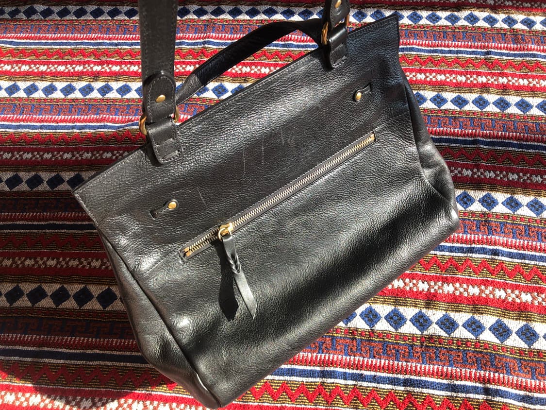 일비종떼 레더 블랙 숄더백 상품이미지9