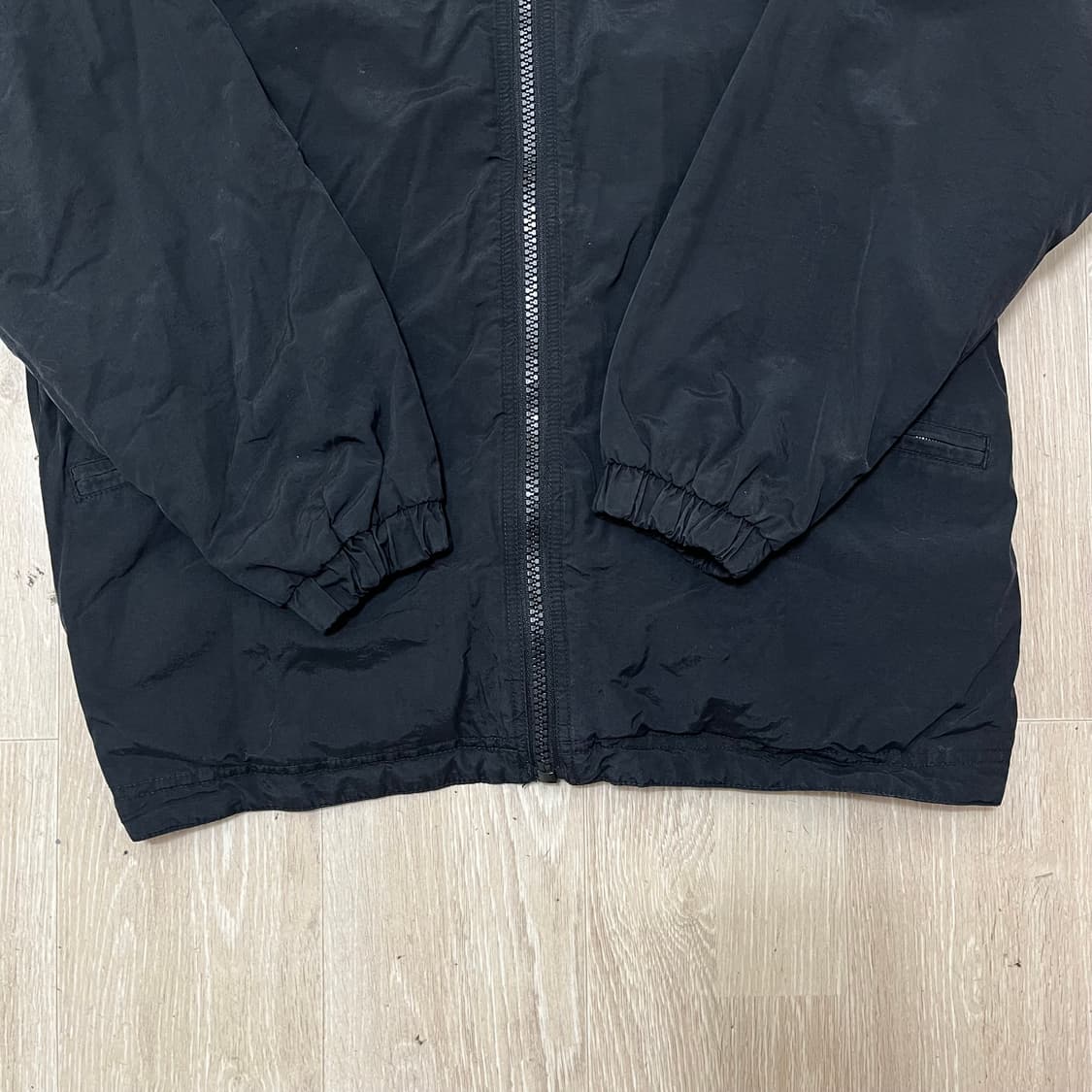 보이콧 BOYCOTT 남성 기모 후드 바람막이 자켓 M(95) 상품이미지7