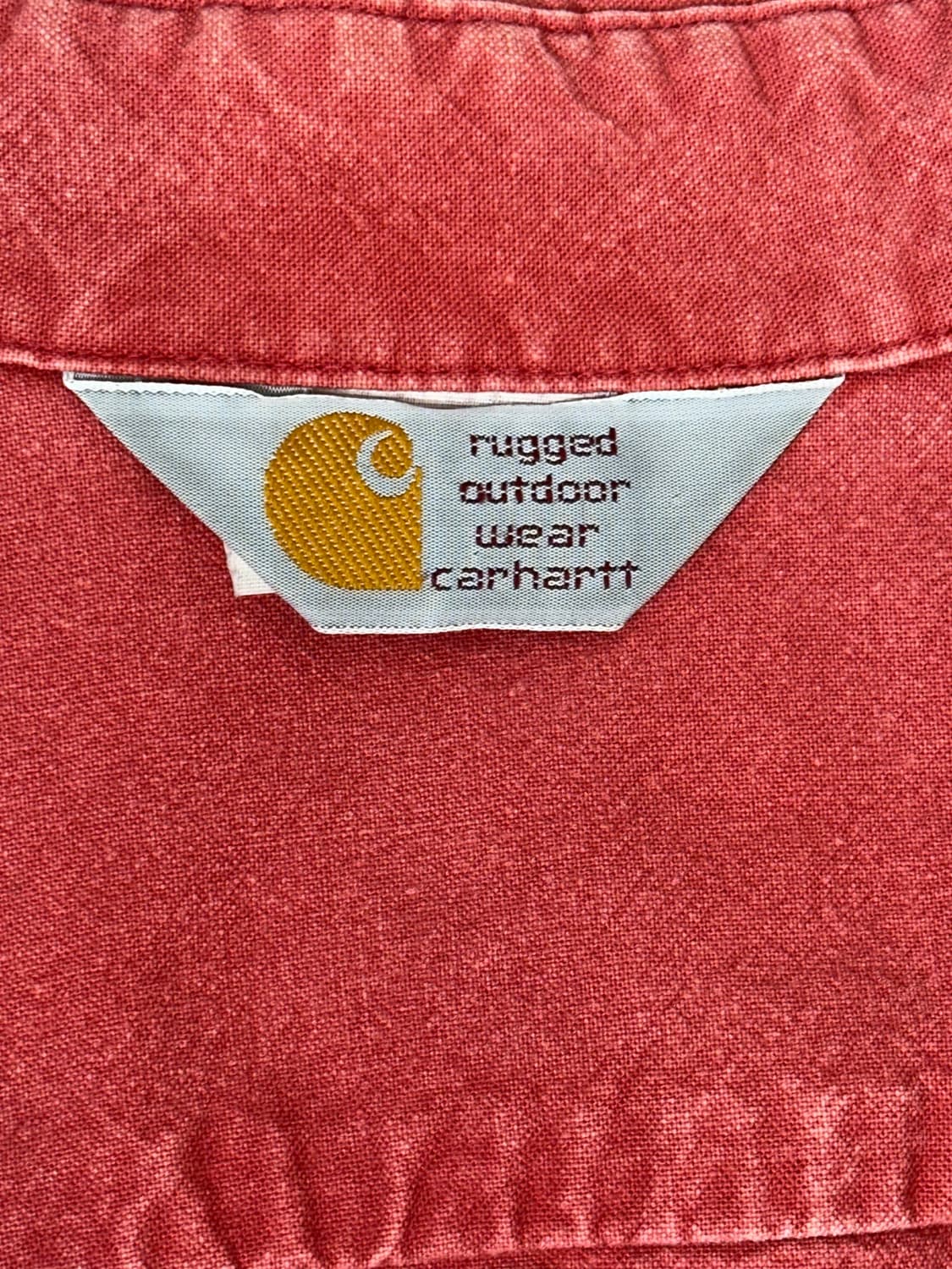 칼하트 핑크 솔리드 오버핏 워크 셔츠 상품이미지7