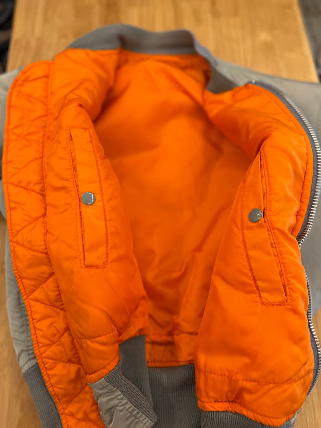 90s MADE IN USA 알파 인더스트리 MA-1 상품이미지4