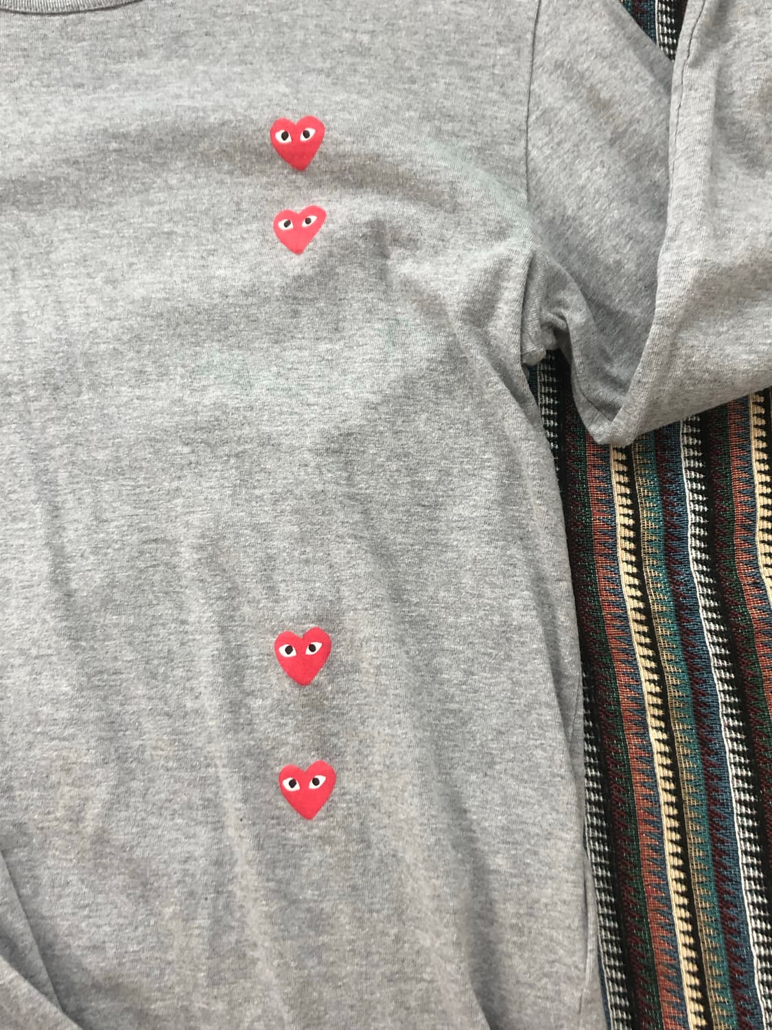 꼼데가르송 포 레드하트 롱슬리브 상품이미지2