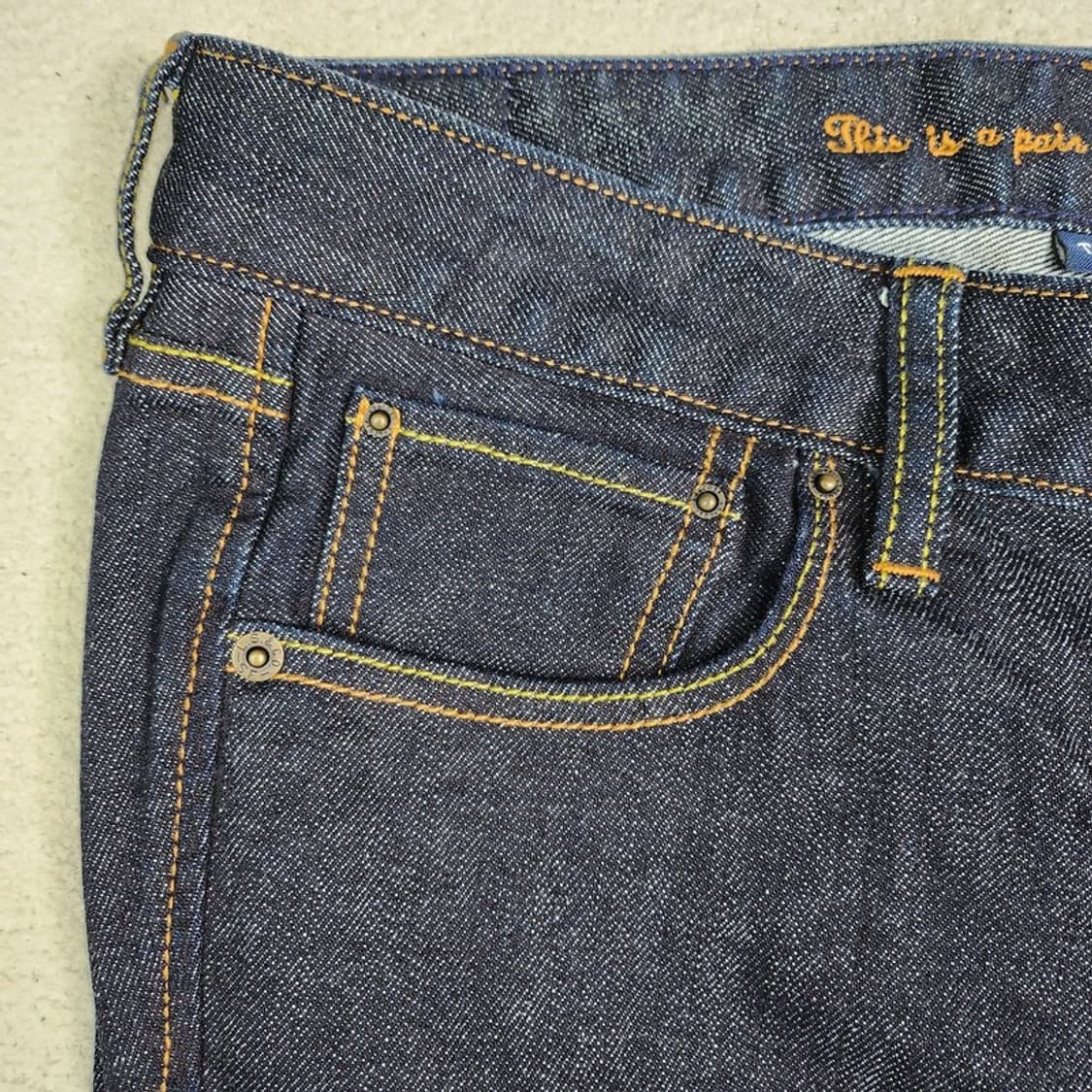 LEVI'S TRUE RELIGION  인디고 데님팬츠 상품이미지3