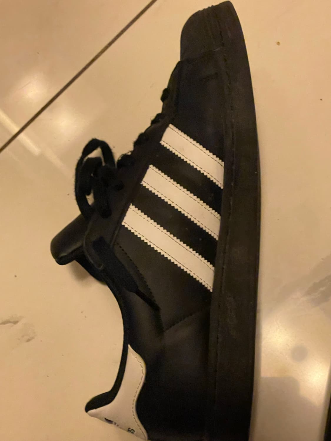 아디다스 슈퍼스타 블랙 (270size) 상품이미지5