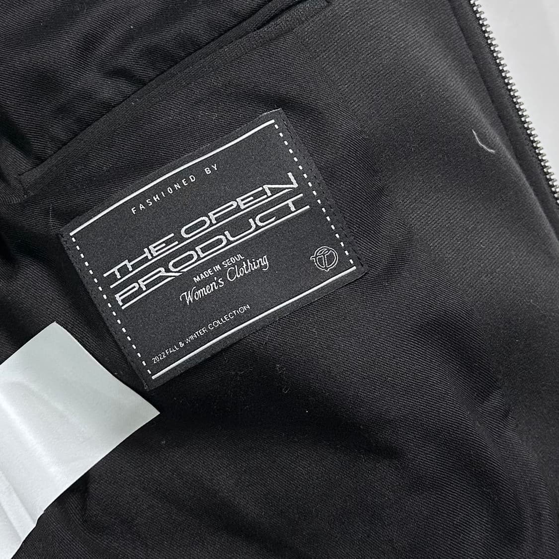 오프닝프로젝트 크롭 블랙 자켓  상품이미지8