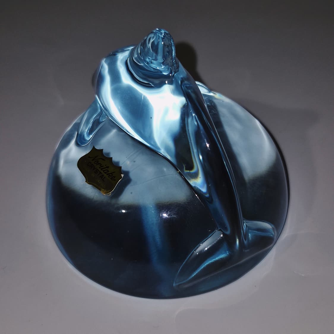 80s 노리다케 크리스탈 돌고래 아쿠아 문진 상품이미지9