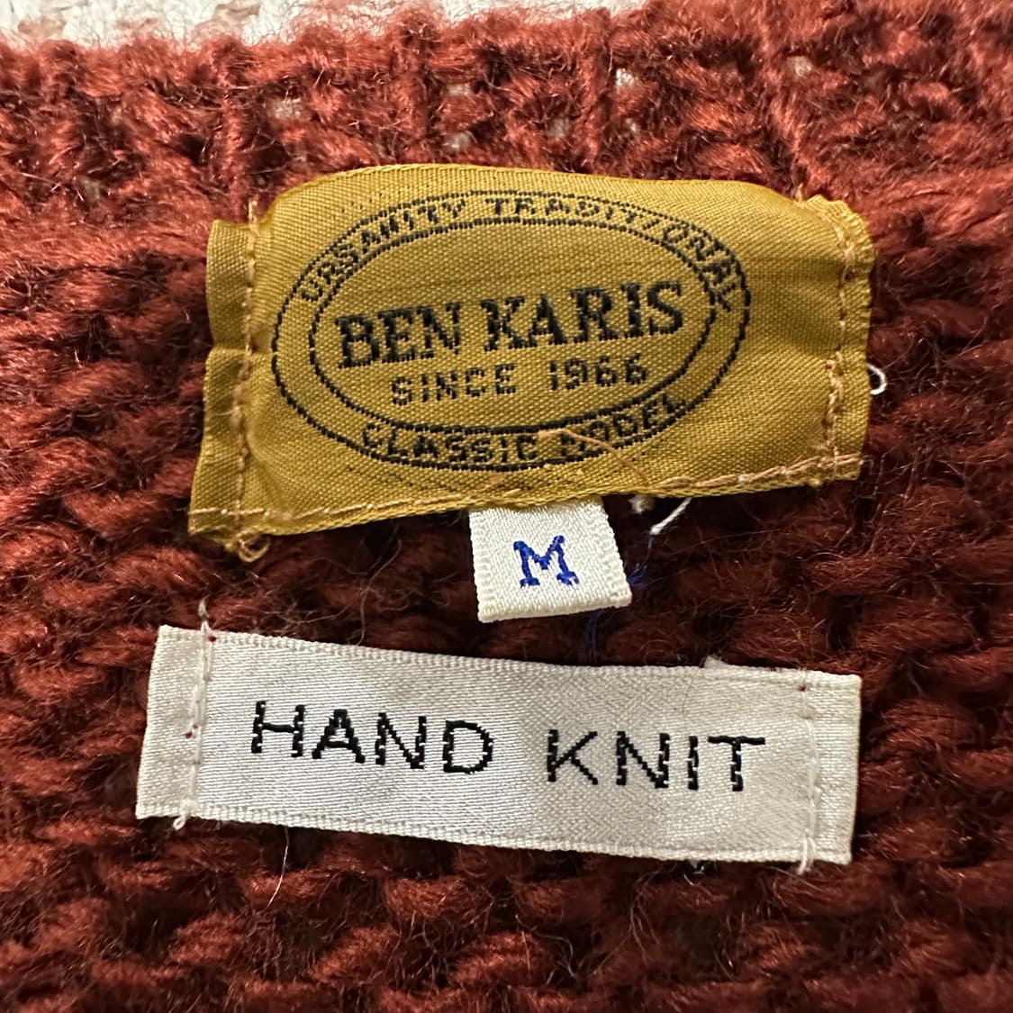 VINTAGE hand knit sweater 상품이미지3