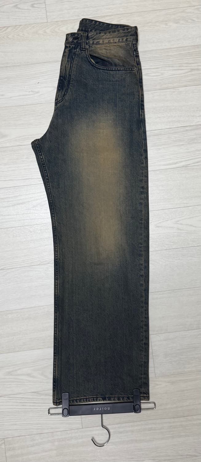 벨리에 트루 와이드 데님 팬츠 - 빈티지 인디고 상품이미지1