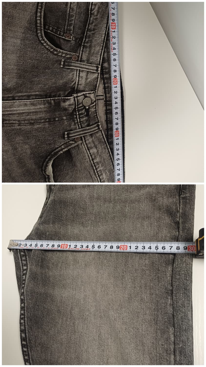 리바이스 502 테이퍼핏 (그레이/차콜) 34x32 [기장수선] 상품이미지8