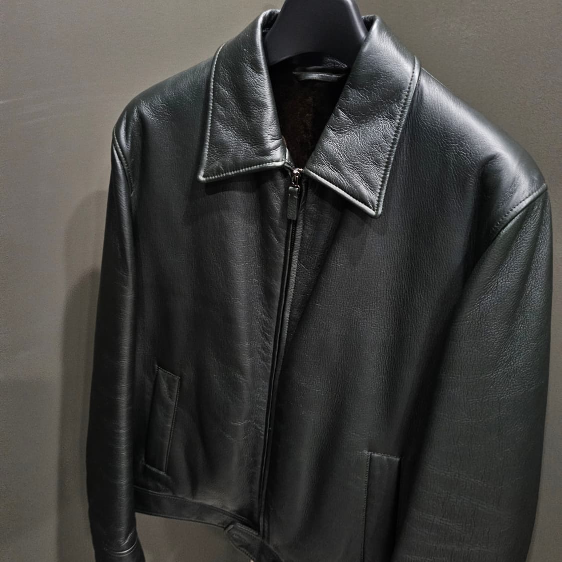 브리오니 엘크레더&밍크 시어링 가죽자켓 상품이미지2