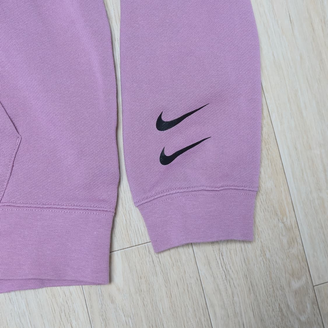 XL) 나이키 오버핏 딥핑크 후드 상품이미지3