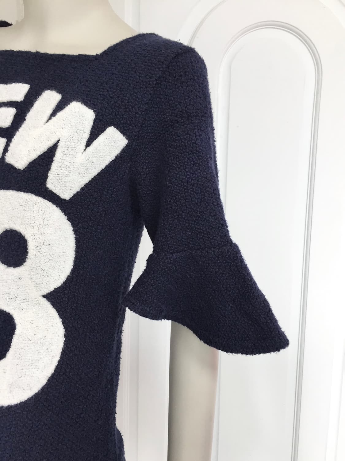 88 Bold Lettering Navy Mini Dress 상품이미지5