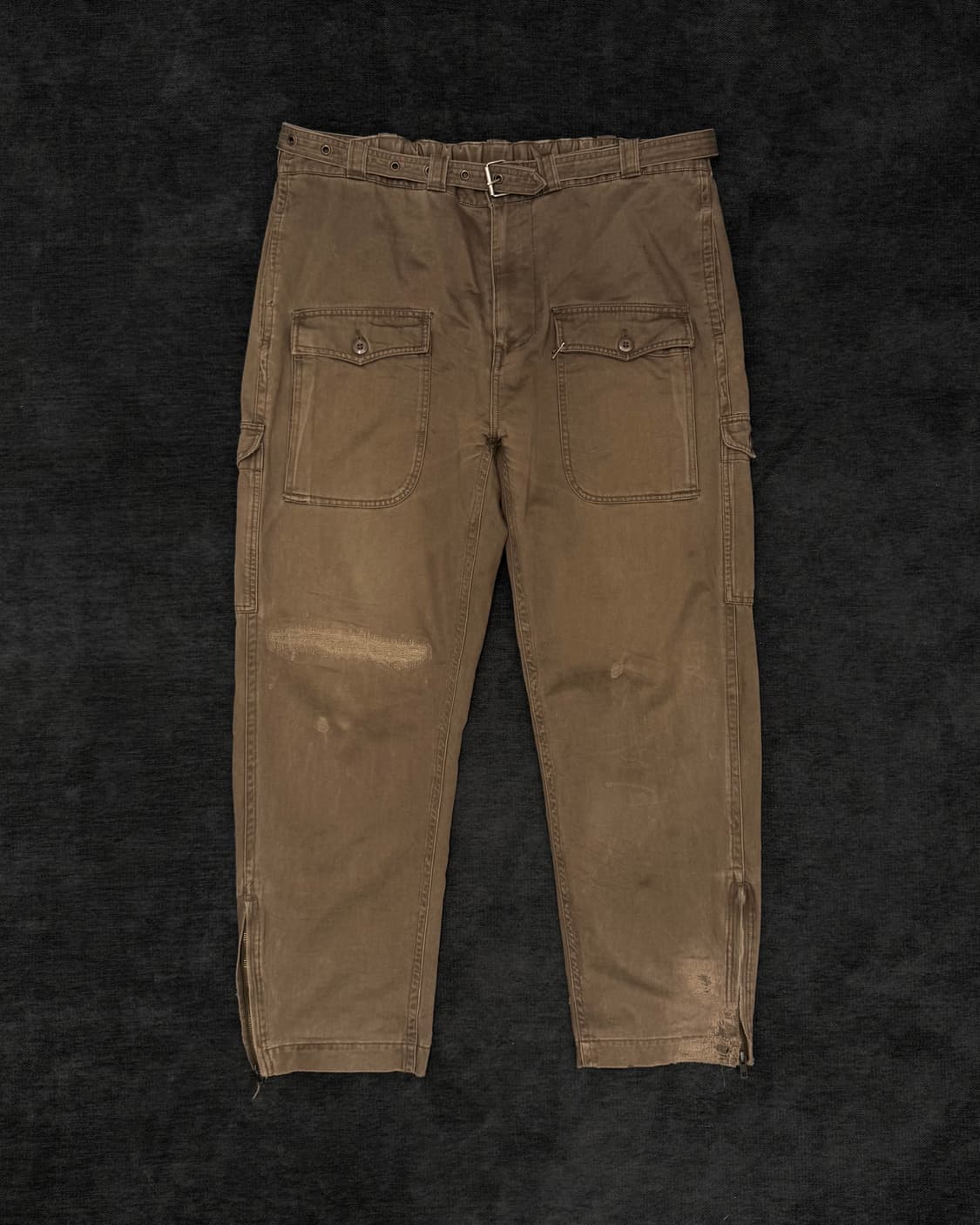빈티지 벨티드 카고 팬츠 상품이미지1