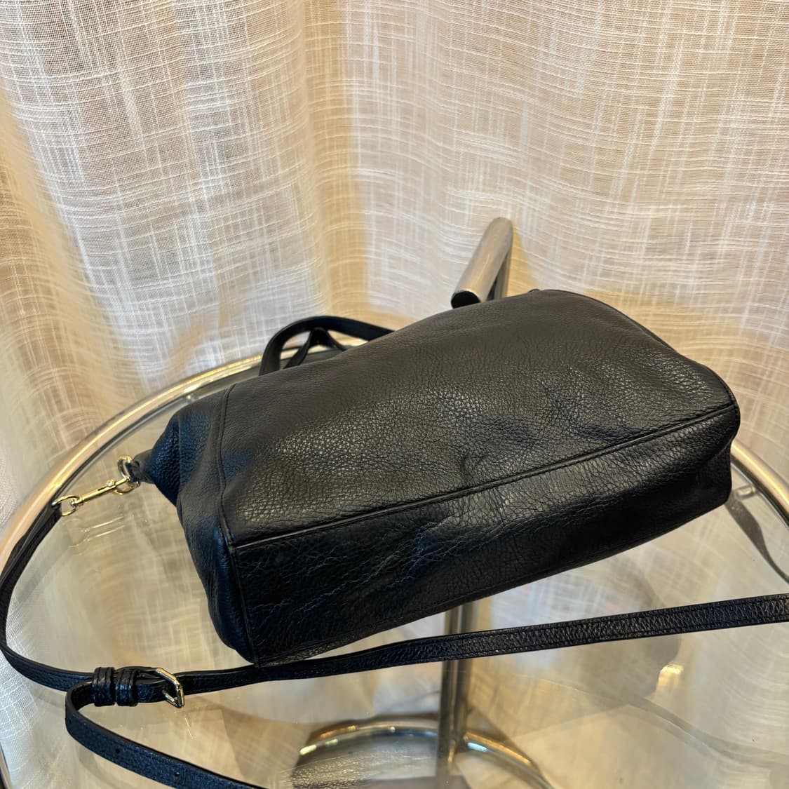 정품 코치 가죽 토트백 크로스백     상품이미지6