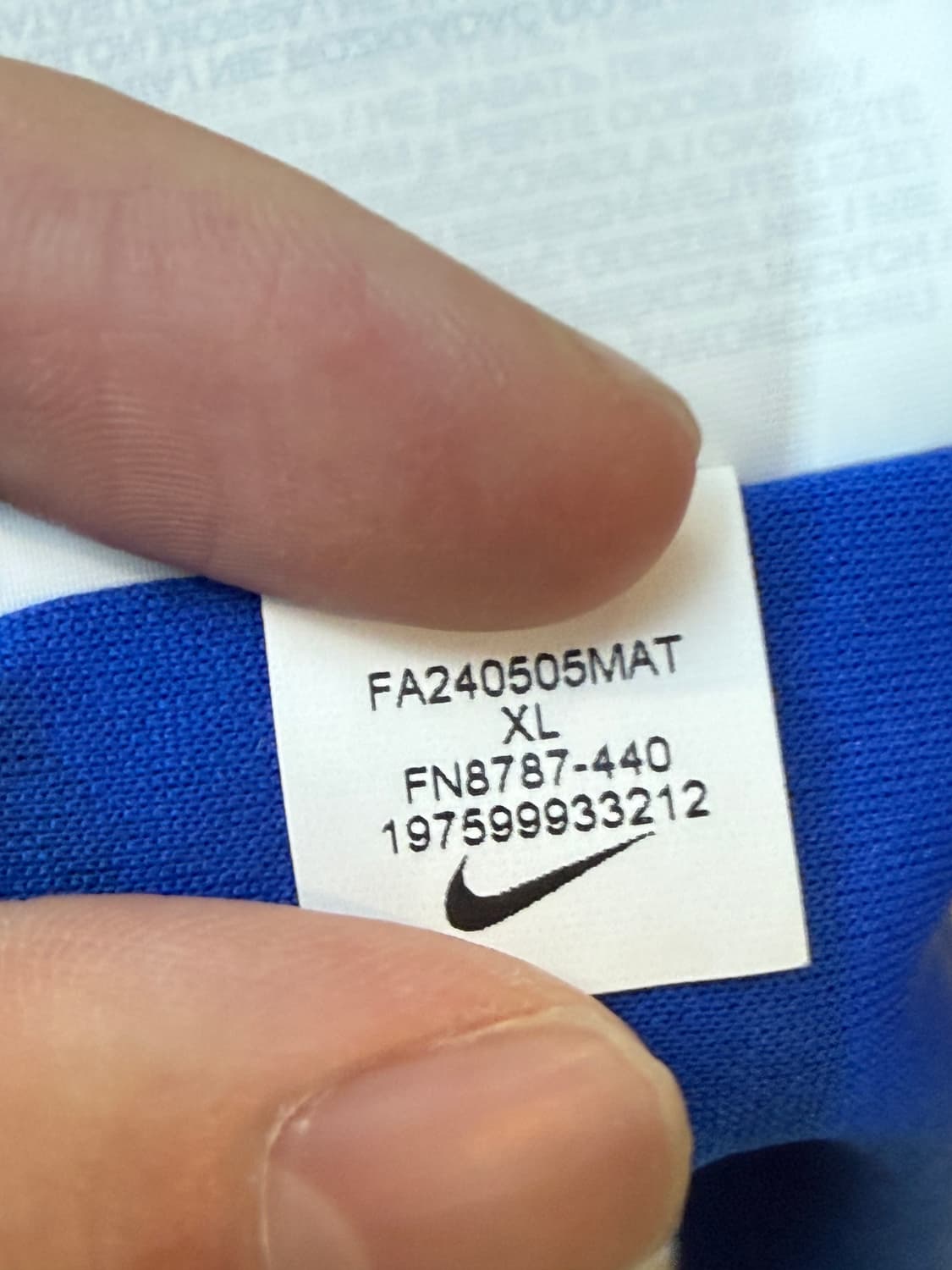 [해외XL]24-25 인터 밀란 홈 디 마르코 유니폼 상품이미지3