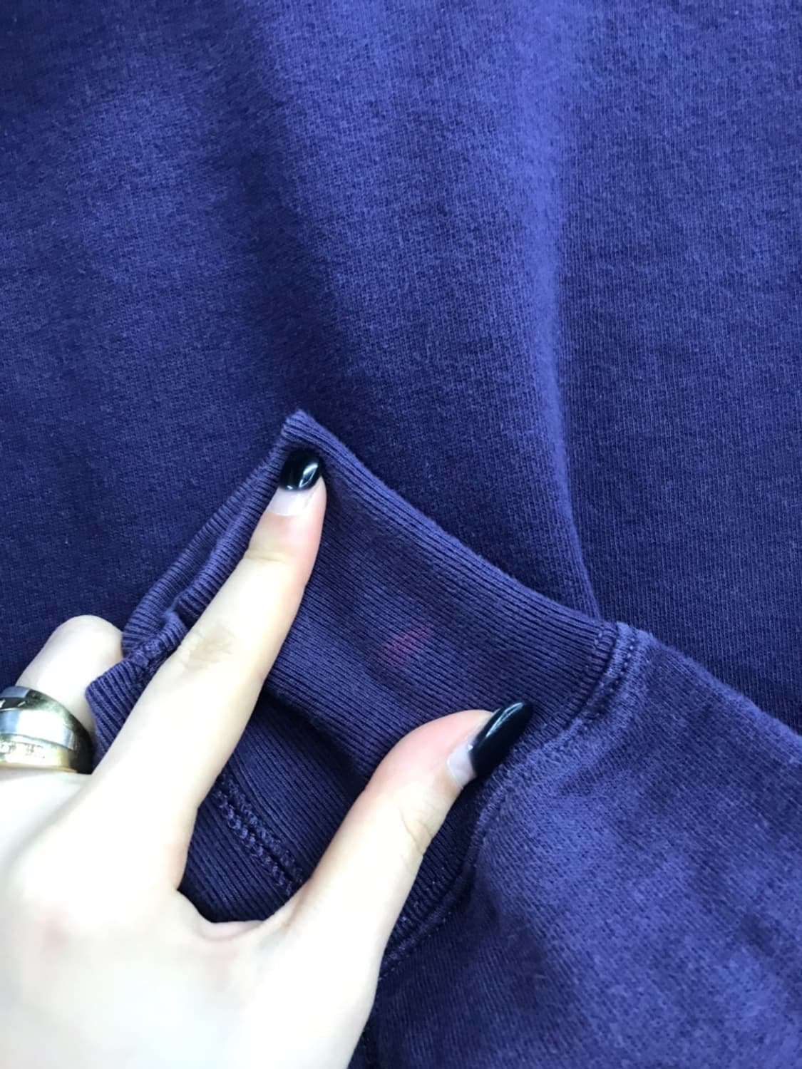 디젤 인디언 퍼플 후드티 상품이미지4