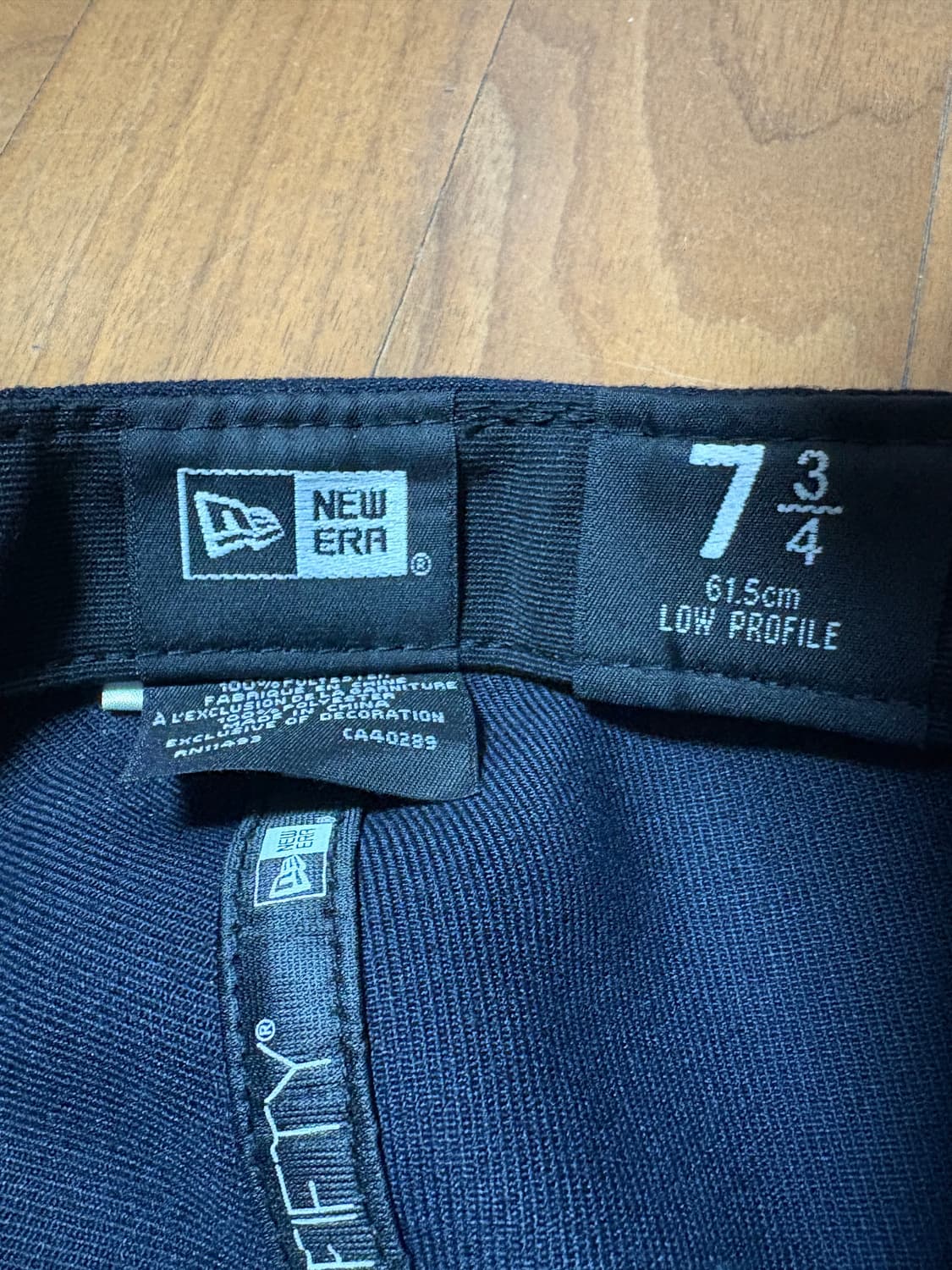 [NEWERA] MLB 뉴욕양키즈 사이즈 캡 네이비 61.5cm(3/4) 상품이미지5